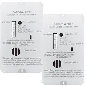 Safe-T-Alert FX-4 Carbon Monoxide Alarm - 2-Pack [FX-4MARINE2-PACK] - BuoyMart.com  Fume Detectors Safe-T-Alert