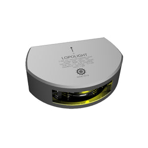 Lopolight Series 201-013 - Stern Towing Light - 2NM - Vertical Mount - Amber - Silver Housing [201-013V] - BuoyMart.com  Navigation Lights Lopolight