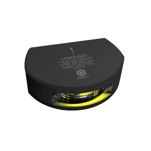 Lopolight Series 201-013 - Stern Towing Light - 2NM - Vertical Mount - Amber - Black Housing [201-013V-B] - BuoyMart.com  Navigation Lights Lopolight