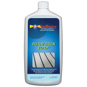Sudbury Foam Deck Zoap Cleaner - 32oz [812-32] - BuoyMart.com  Cleaning Sudbury