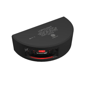 Lopolight Series 301-002 - Port Sidelight - 2NM - Vertical Mount - Red - Black Housing [301-002-B] - BuoyMart.com  Navigation Lights Lopolight