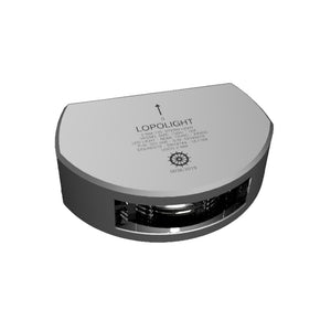 Lopolight Series 301-006 - Stern Light - 2NM - Vertical Mount - White - Silver Housing [301-006] - BuoyMart.com  Navigation Lights Lopolight