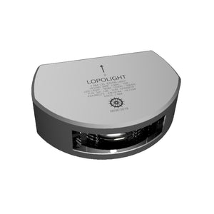 Lopolight Series 301-106 - Stern Light - 3NM - Vertical Mount - White - Silver Housing [301-106] - BuoyMart.com  Navigation Lights Lopolight