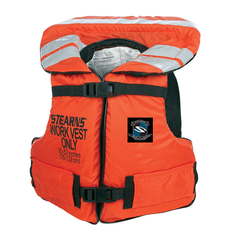 Stearns Work Master Vest - Oversize [I222ORG-08-000] Stearns