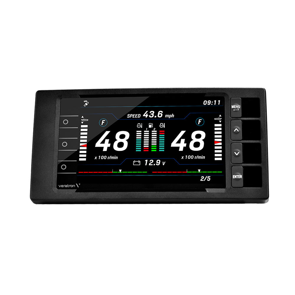 Veratron OceanLink 7" NMEA 2000 Certified TFT Gateway - Black [A2C1865330001] - BuoyMart.com  Instruments Veratron