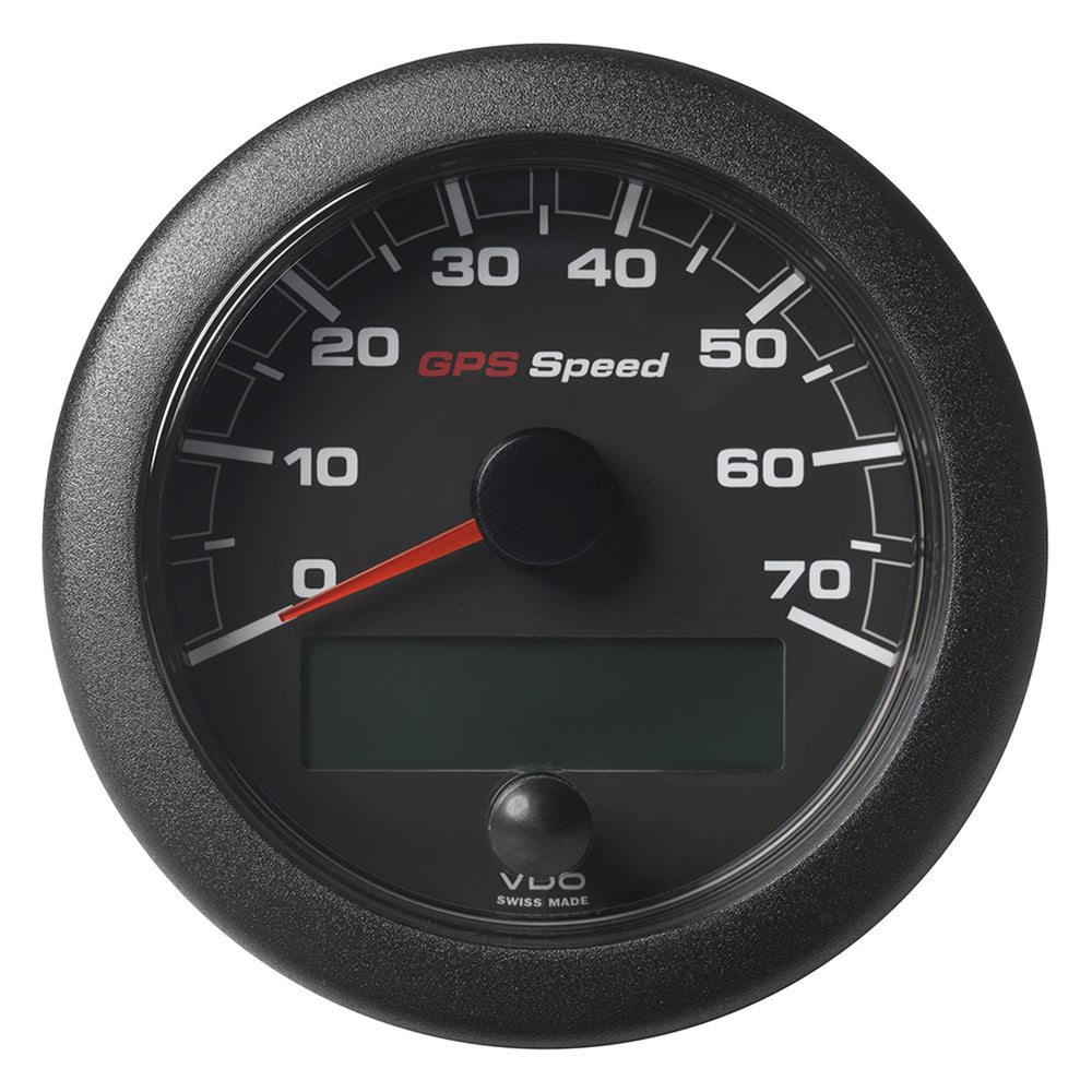 Veratron 3-3/8" (85mm) OceanLink GPS Speedometer - Black Dial  Bezel (0-70 K/MPH/KMH) [A2C1351990001] - BuoyMart.com  Gauges Veratron