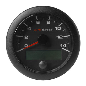 Veratron 3-3/8" (85mm) OceanLink GPS Speedometer - Black Dial  Bezel (0-14 K/MPH/KMH) [A2C1351970001] - BuoyMart.com  Gauges Veratron