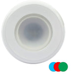 Shadow-Caster Color-Changing White, Blue  Red Dimmable - White Powder Coat Down Light [SCM-DL-WBR] - BuoyMart.com  Interior / Courtesy Light Shadow-Caster LED Lighting