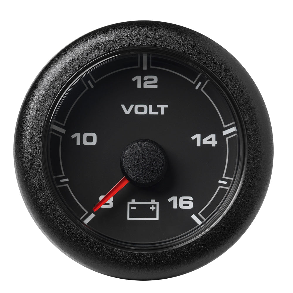 Veratron 52MM (2-1/16") OceanLink Battery Voltage Gauge - 8 to 16 V - Black Dial  Bezel [A2C1066100001] - BuoyMart.com  Gauges Veratron