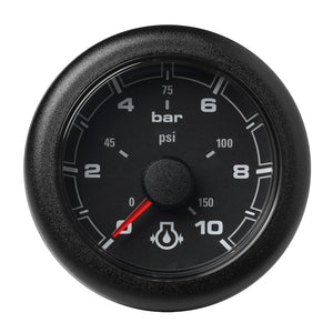 Veratron 52MM (2-1/16") OceanLink Engine Oil Pressure Gauge -10 Bar/150 PSI - Black Dial  Bezel [A2C1066000001] - BuoyMart.com  Gauges Veratron