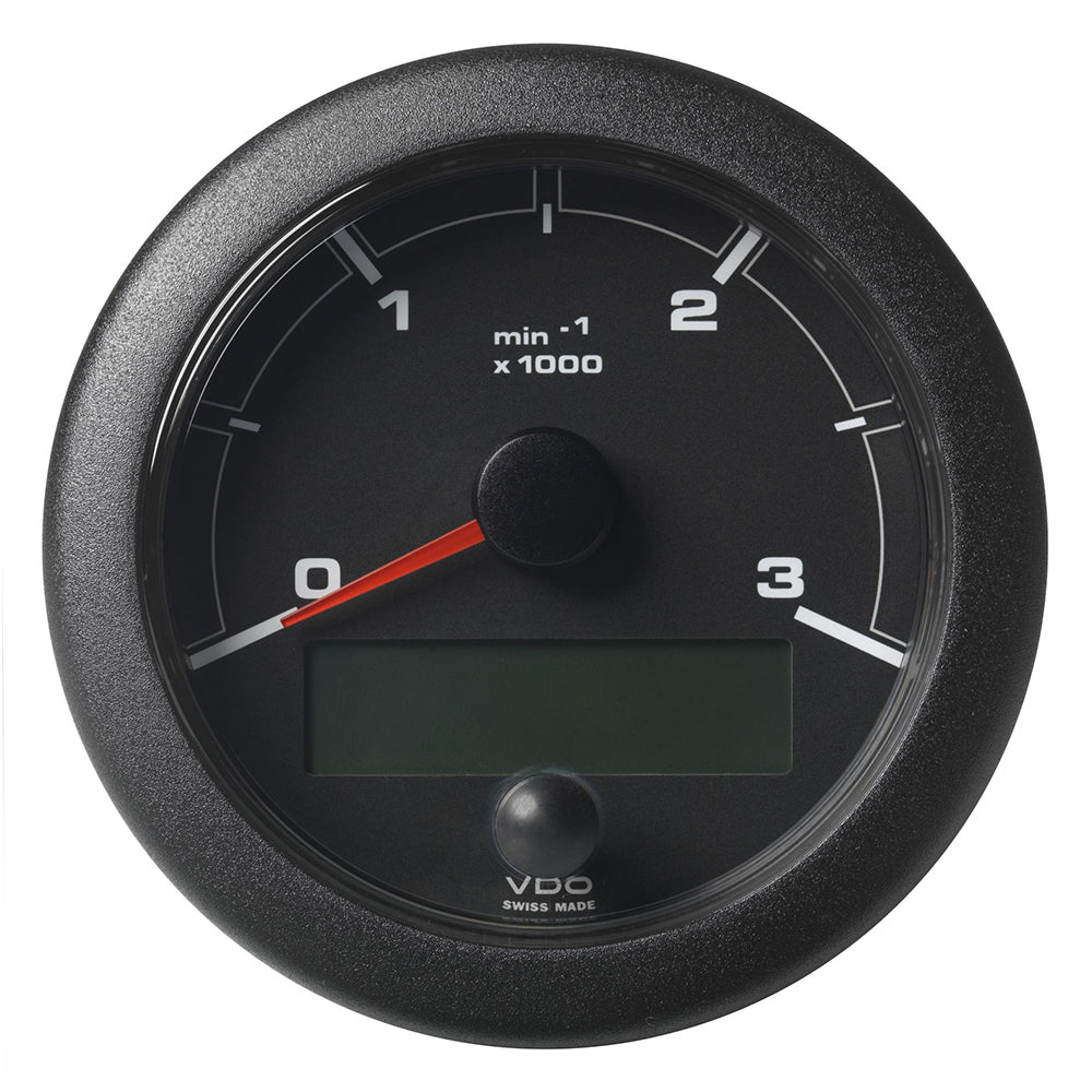 Veratron 3-3/8" (85mm) OceanLink Tachometer 3000 RPM - Black Dial  Bezel [A2C1065660001] - BuoyMart.com  Gauges Veratron