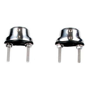 Edson Stainless Steel Pedestal Guard Mounting Feet - Pair [310ST-100-125] Edson Marine