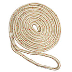 New England Ropes 5/8" Double Braid Dock Line - White/Gold w/Tracer - 50 [C5059-20-00050] - BuoyMart.com  Dock Line New England Ropes