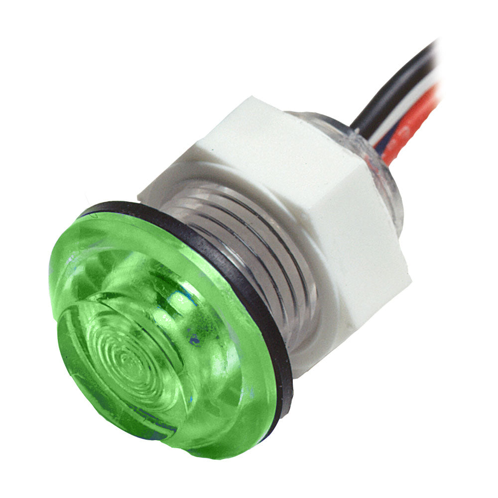 Innovative Lighting LED Bulkhead Livewell Light Flush Mount - Green [011-3500-7] - BuoyMart.com  Interior / Courtesy Light Innovative Lighting