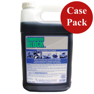 Corrosion Block Liquid 4-Liter Refill - Non-Hazmat, Non-Flammable  Non-Toxic *Case of 4* [20004CASE] - BuoyMart.com  Cleaning Corrosion Block
