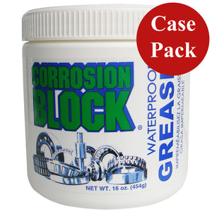 Corrosion Block High Performance Waterproof Grease - 16oz Tub - Non-Hazmat, Non-Flammable  Non-Toxic *Case of 6* [25016CASE] - BuoyMart.com  Cleaning Corrosion Block