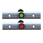 TACO Rub Rail Mounted LED Navigation Light Set - 4" w/Deutsch Plug Port  Starboard [F38-6810B-1] TACO Marine
