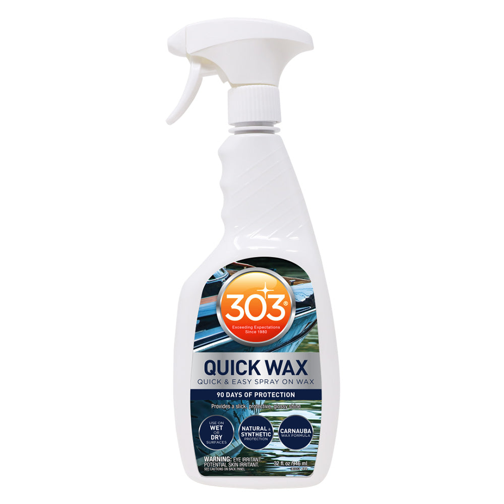 303 Marine Quick Wax - 32oz [30213] - BuoyMart.com  Cleaning 303