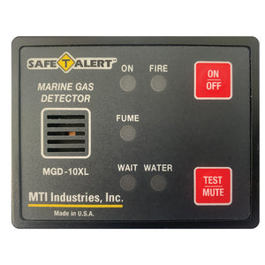Safe-T-Alert Gas Vapor Alarm Fume, Fire, Bilge Water - Black Surface Mount [MGD-10XL] - BuoyMart.com  Fume Detectors Safe-T-Alert