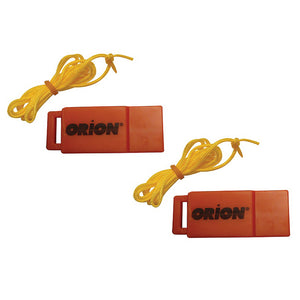 Orion Safety Whistle w/Lanyards - 2-Pack [676] - BuoyMart.com  Accessories Orion