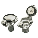 Sea-Dog Stainless Steel Flip Top Deck Fill - Gas - 2" Hose [351100] - BuoyMart.com  Deck Fills Sea-Dog