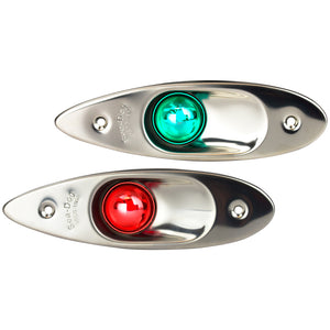Sea-Dog Stainless Steel Flush Mount LED Side Lights [400080-1] - BuoyMart.com  Navigation Lights Sea-Dog