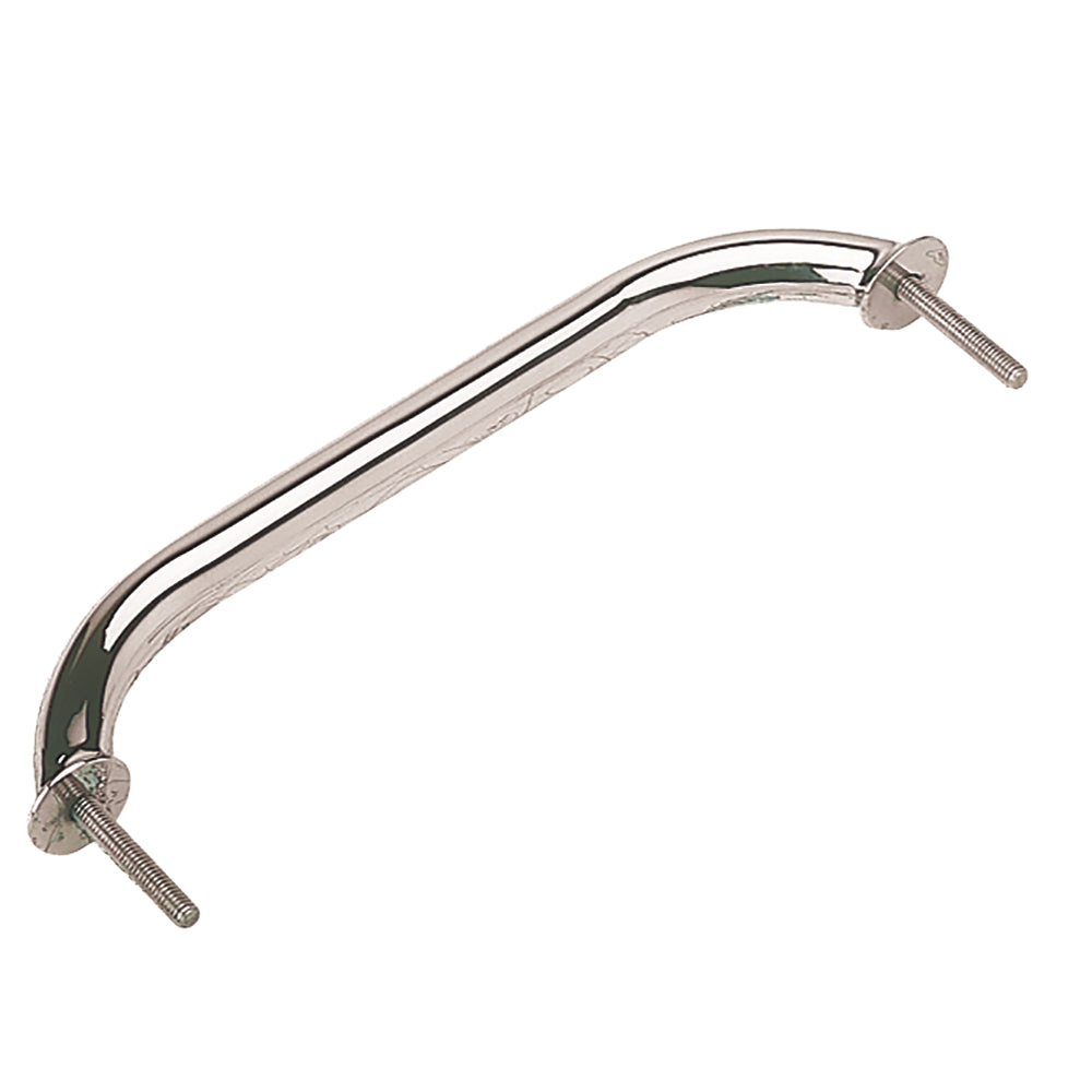 Sea-Dog Stainless Steel Stud Mount Flanged Hand Rail w/Mounting Flange - 10" [254209-1] - BuoyMart.com  Grab Handles Sea-Dog