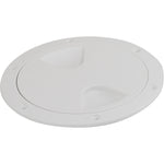 Sea-Dog Screw-Out Deck Plate - White - 5" [335750-1] - BuoyMart.com  Deck Plates Sea-Dog