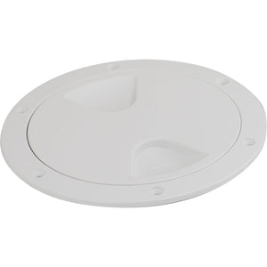 Sea-Dog Screw-Out Deck Plate - White - 5" [335750-1] - BuoyMart.com  Deck Plates Sea-Dog