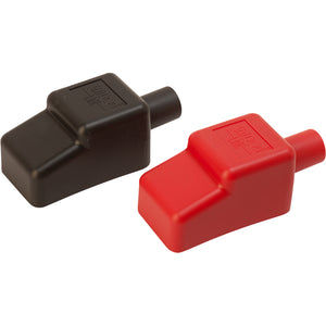 Sea-Dog Battery Terminal Covers - Red/Back - 1/2" [415110-1] - BuoyMart.com  Battery Management Sea-Dog
