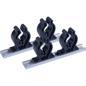 Sea-Dog Track Rod Holder - 7" Tracks - 4 Rod Clips [325044-1] - BuoyMart.com  Rod & Reel Storage Sea-Dog