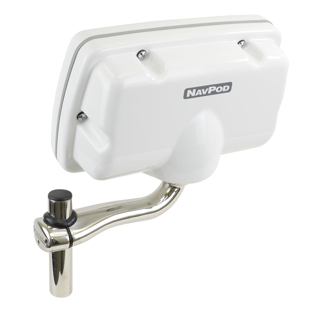 NavPod RailMount Pre-Cut f/Simrad NSS9 evo3/BG Zeus3 9 Fits 1" or 1.25" Tubing [RMX4600-06] - BuoyMart.com  Display Mounts NavPod