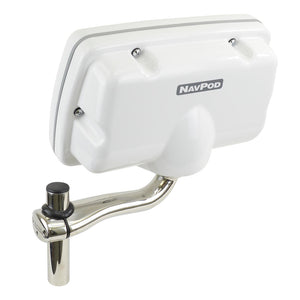 NavPod RailMount Pre-Cut f/Simrad NSS9 evo3/BG Zeus3 9 Fits 1" or 1.25" Tubing [RMX4600-06] - BuoyMart.com  Display Mounts NavPod