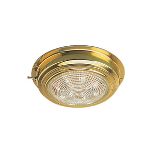 Sea-Dog Brass LED Dome Light - 4" Lens [400198-1] - BuoyMart.com  Interior / Courtesy Light Sea-Dog