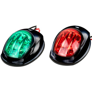 Sea-Dog Black LED Navigation Lights - Port  Starboard [400073-1] - BuoyMart.com  Navigation Lights Sea-Dog