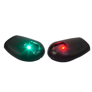 Sea-Dog Black Side Mount LED Navigation Lights - 1 NM - Port  Starboard [400078-1] - BuoyMart.com  Navigation Lights Sea-Dog