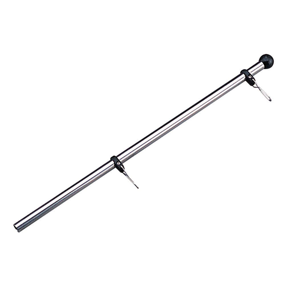 Sea-Dog Stainless Steel Replacement Flag Pole - 1/2"x30" [328114-1] - BuoyMart.com  Accessories Sea-Dog