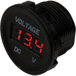 Sea-Dog Round Voltage Meter - 6V-30V [421615-1] - BuoyMart.com  Meters & Monitoring Sea-Dog
