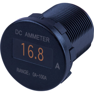 Sea-Dog Round OLED DC Amp Meter - 0 Amp-100 Amp [421620-1] - BuoyMart.com  Meters & Monitoring Sea-Dog