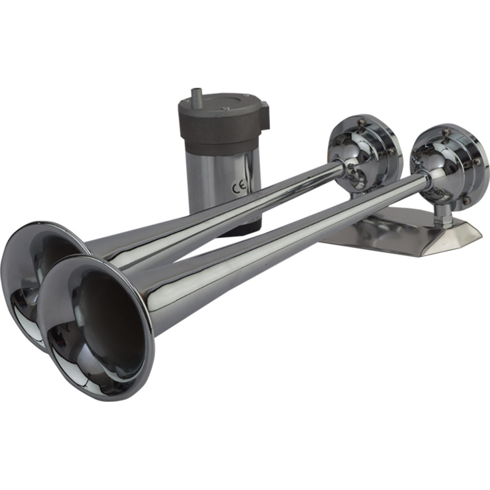 Sea-Dog MaxBlast Air Horn - Dual Trumpet [432520-1] - BuoyMart.com  Horns Sea-Dog