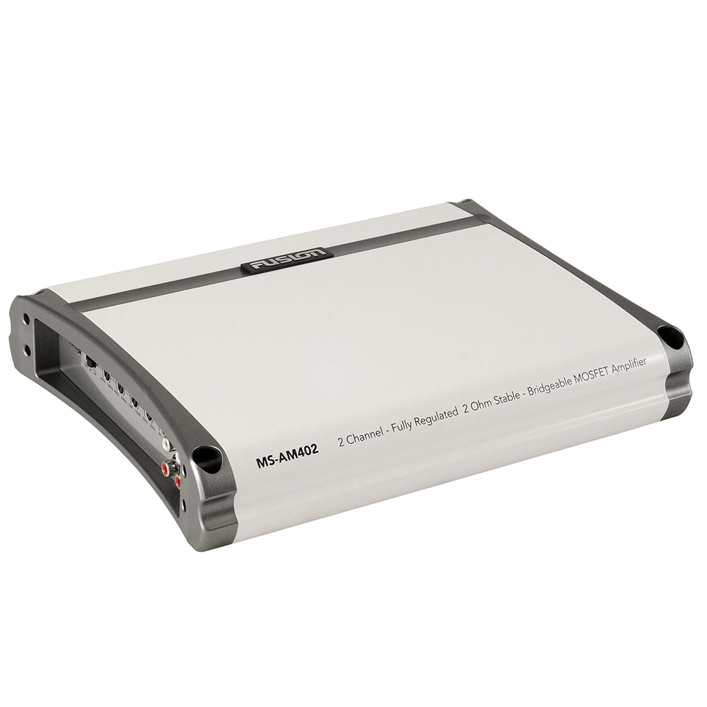Fusion MS-AM402 2 Channel Marine Amplifier - 400W [010-01499-00] - BuoyMart.com  Amplifiers Fusion