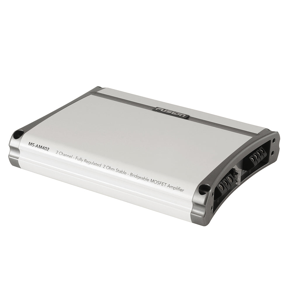 Fusion MS-AM402 2 Channel Marine Amplifier - 400W [010-01499-00] - BuoyMart.com  Amplifiers Fusion