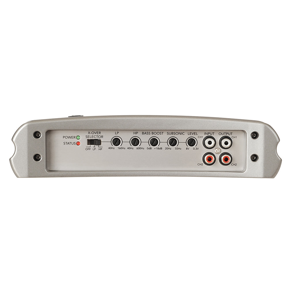 Fusion MS-AM402 2 Channel Marine Amplifier - 400W [010-01499-00] - BuoyMart.com  Amplifiers Fusion