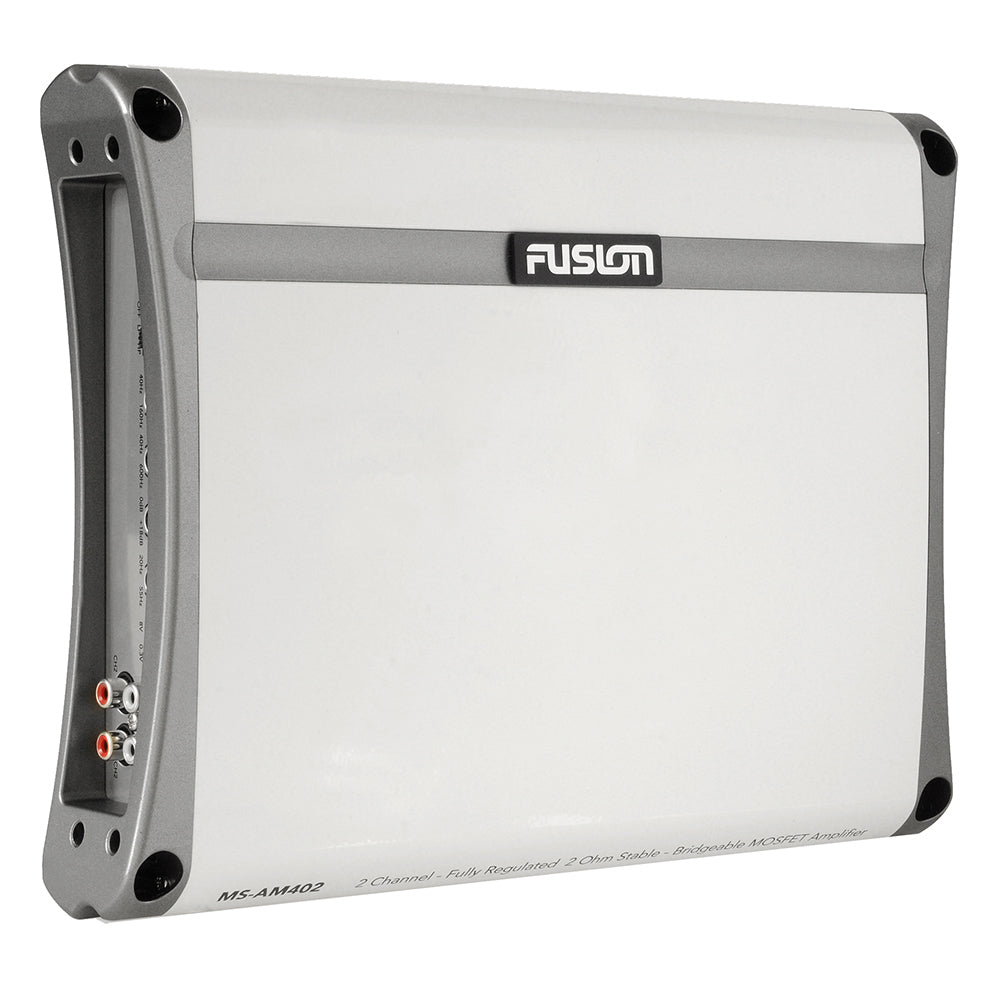 Fusion MS-AM402 2 Channel Marine Amplifier - 400W [010-01499-00] - BuoyMart.com  Amplifiers Fusion