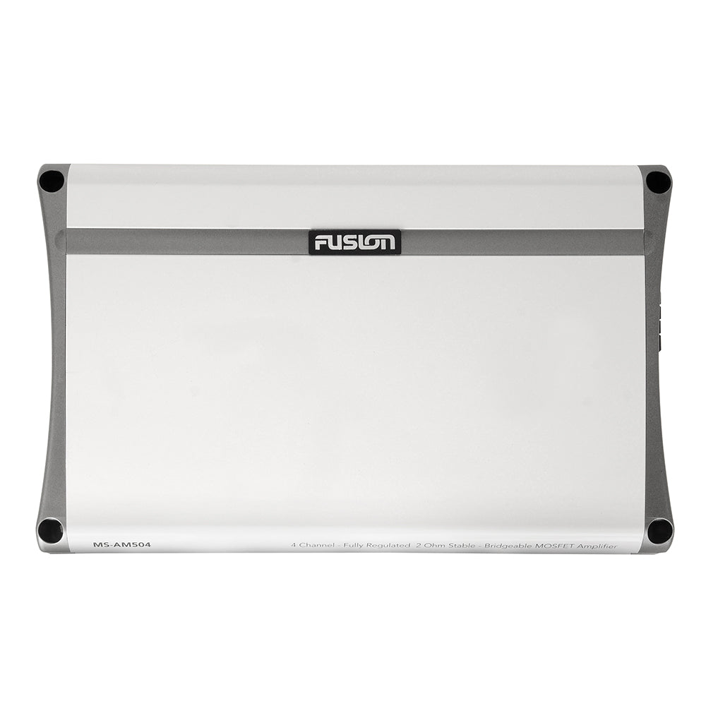 Fusion MS-AM504 4-Channel Marine Amplifier - 500W [010-01500-00] - BuoyMart.com  Amplifiers Fusion