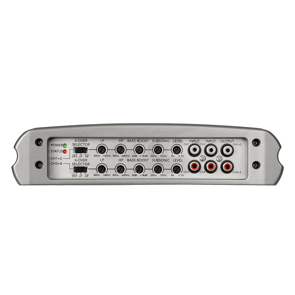 Fusion MS-AM504 4-Channel Marine Amplifier - 500W [010-01500-00] - BuoyMart.com  Amplifiers Fusion
