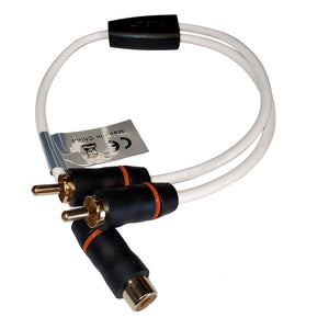 Fusion RCA Cable Splitter - 1 Female to 2 Male - 1 [010-12895-00] - BuoyMart.com  Accessories Fusion