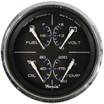 Faria Chesapeake Black 4" Multifunction Gauge [33751] - BuoyMart.com  Gauges Faria Beede Instruments