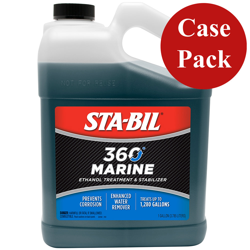 STA-BIL 360 Marine - 1 Gallon *Case of 4* [22250CASE] - BuoyMart.com  Cleaning STA-BIL