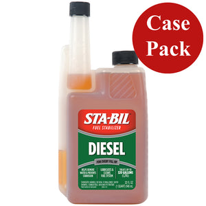 STA-BIL Diesel Formula Fuel Stabilizer  Performance Improver - 32oz *Case of 4* [22254CASE] - BuoyMart.com  Cleaning STA-BIL